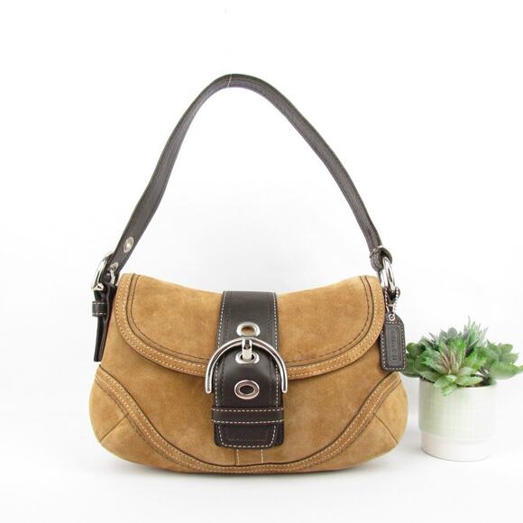Coach Handbags - RARE Coach Soho Y2K Suede Bag
